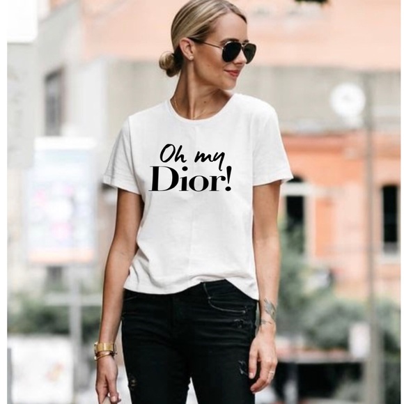 Oh My Dior Tshirt - Picture 1 of 3